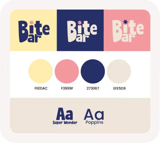 Grid de contenido de identidad visual